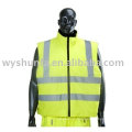 Safety hi visibility Warning Reflectante ANSI EN471 Chaqueta